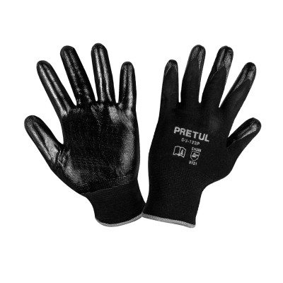 Guantes de Nylon Recubiertos de Nitrilo, G | Ferreterias Ferretodo Guatemala