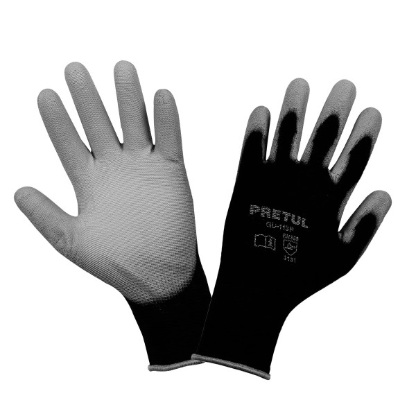 Guantes de Nylon Recubiertos de Poliuretano, G | Ferreterias Ferretodo Guatemala