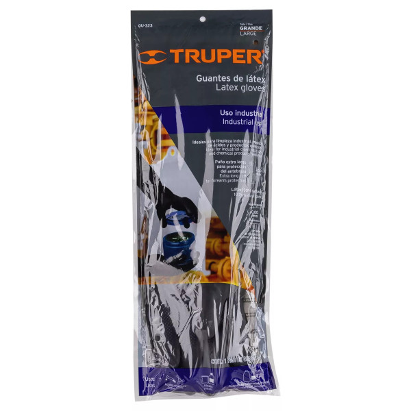 Guantes de Látex Industriales, Grandes | Ferreterias Ferretodo Guatemala
