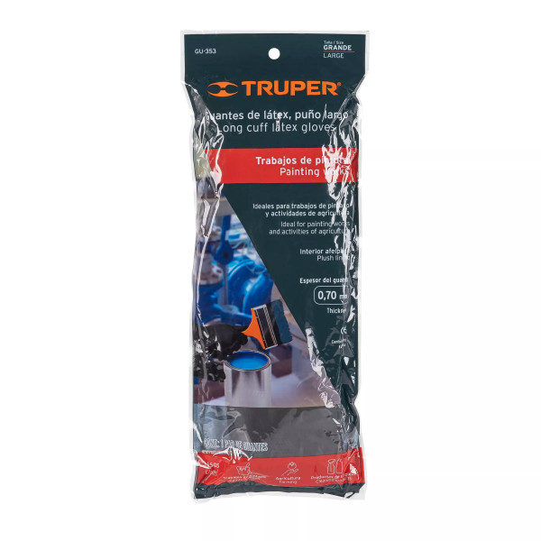 Guantes de Látex para Pintor, Grandes | Ferreterias Ferretodo Guatemala