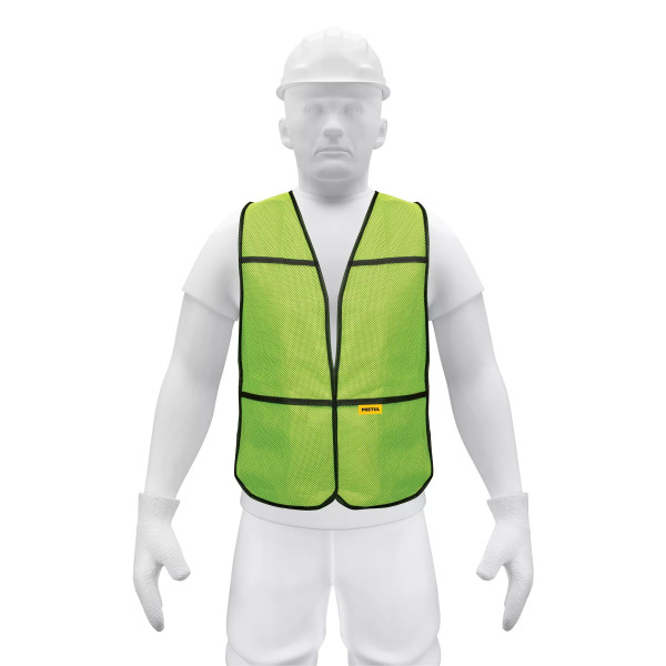 Chaleco de seguridad, uso de día, verde, Pretul | Ferreterias Ferretodo Guatemala