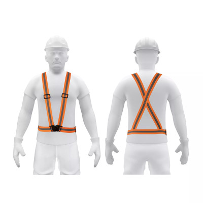 Chaleco elástico tipo arnés naranja con reflejante, Truper | Ferreterias Ferretodo Guatemala