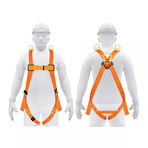 Arnés de cuerpo completo con 3 anillos, ANSI, Truper | Ferreterias Ferretodo Guatemala