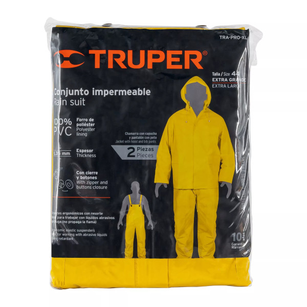 ‣ Conjunto impermeable doble capa, XG... | Truper