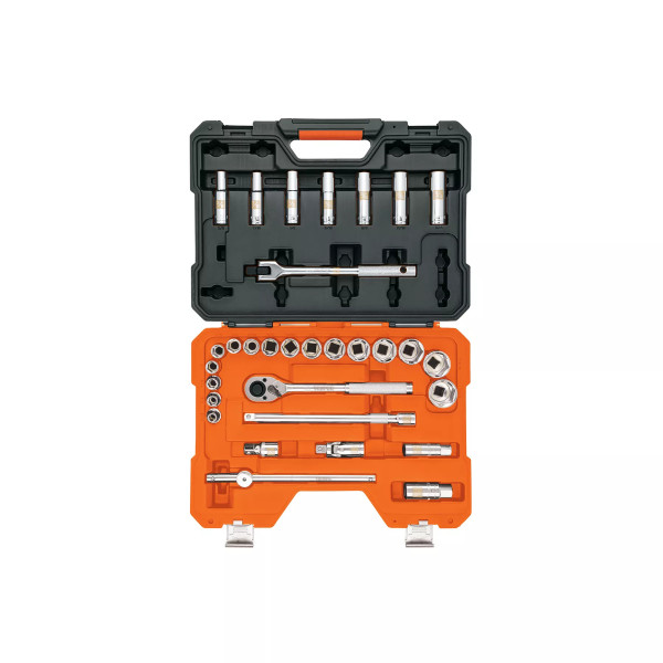 Juego De 31 Herramientas Cuadro 1/2' Std Para Mecánico | Llaves de precisión