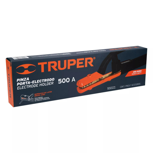 ‣ Pinza porta electrodo 500 A Truper | Truper