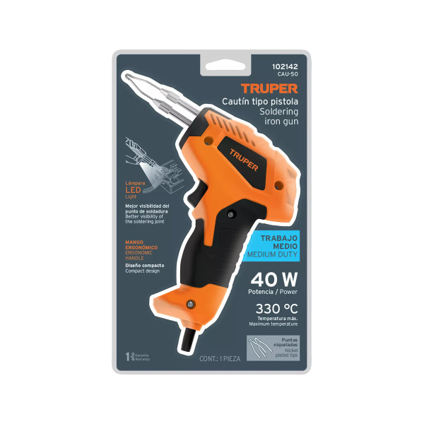 ‣ Cautín 50W tipo pistola Truper | Truper