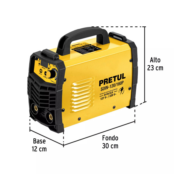 ‣ Soldadora inversora 160A Bi-volt | Pretul