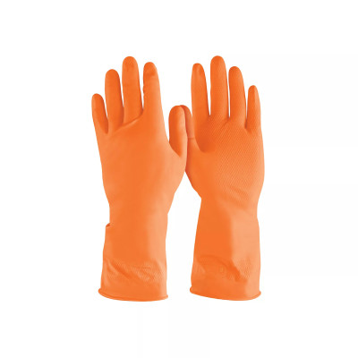 ‣ Guantes de látex para limpieza M | Truper