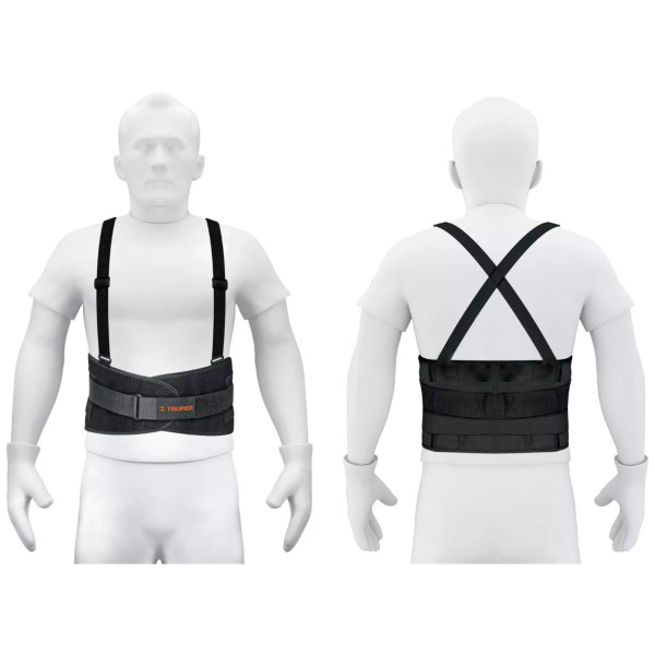 ‣ Faja lumbar c/ tercer cinturón, talla CH... | Truper