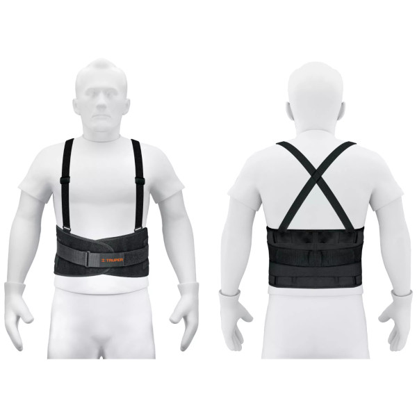 ‣ Faja lumbar con tercer cinturón, M... | Truper