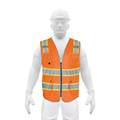 ‣ Chaleco seguridad alta visibilidad, naranja... | Truper Expert