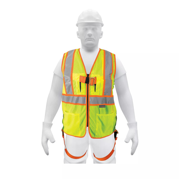 ‣ Chaleco seguridad alta visibilidad, verde | Truper