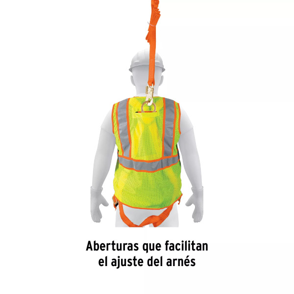 ‣ Chaleco seguridad alta visibilidad, verde | Truper