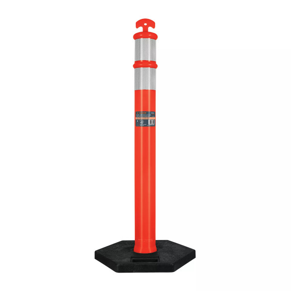 Poste delimitador 115 cm con base resistente | FERRETODO