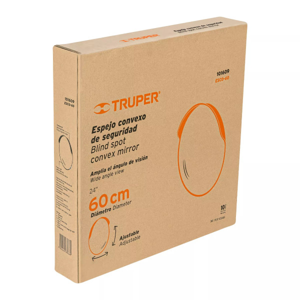 ‣ Espejo convexo 60 cm para seguridad | Truper