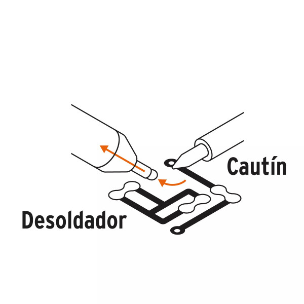 ‣ Desoldador de succión Truper fácil uso | Truper