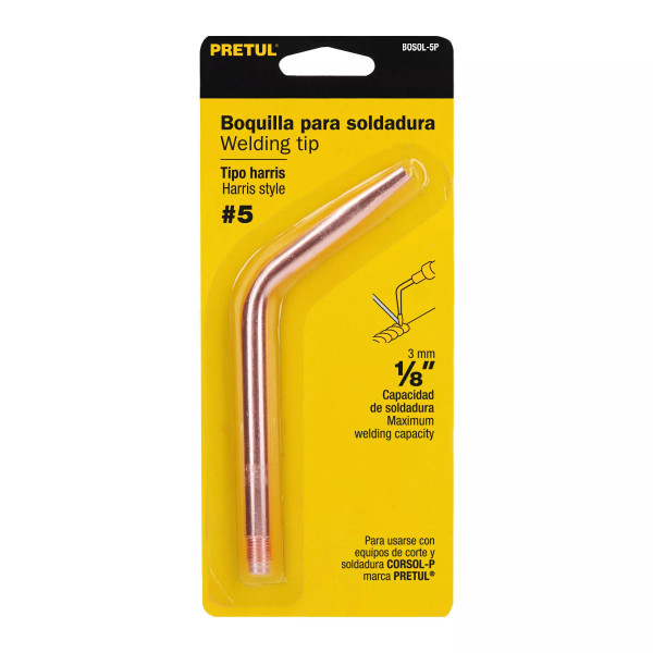 ‣ Boquilla No.5 para soldar con acetileno... | Pretul