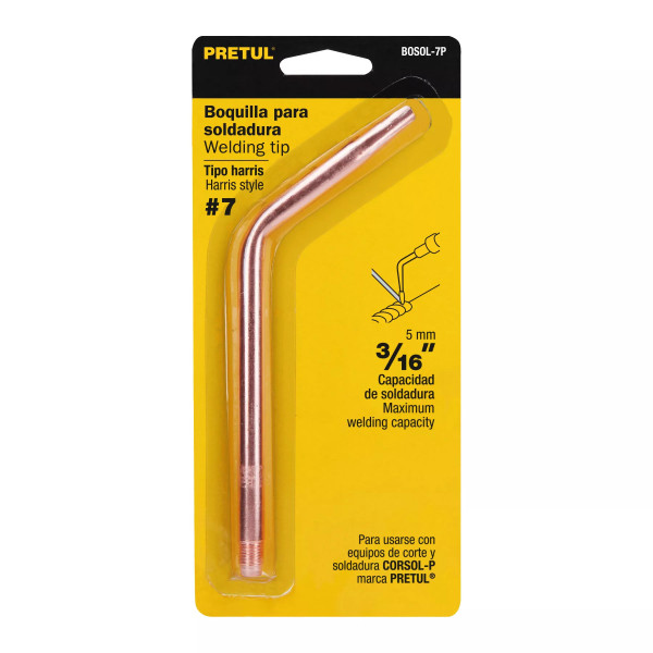 Boquilla #7 para soldar acetileno Pretul resistente | FERRETODO