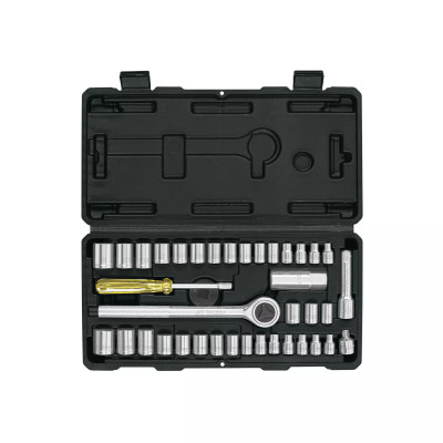 Juego De 39 Herramientas 1/4' Y 3/8' Para Mecánico, Pretul | Llaves de precisión
