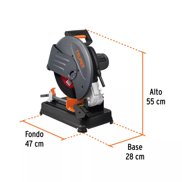 ‣ Tronzadora de Metales 14" 2200W... | Truper