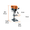 ‣ Taladro de piso 8", 1/3 HP, broquero 1/2"... | Truper