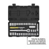 Juego De 39 Herramientas 1/4' Y 3/8' Para Mecánico, Pretul | Llaves de precisión