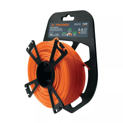 ‣ Rollo Hilo desbrozadora 2.4 Mm X 78 M... | Truper