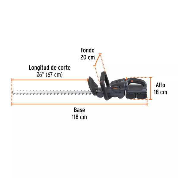‣ Cortasetos 40V Inalámbrico, Tru... | Truper Max