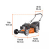 ‣ Podadora a Gasolina 6 Hp, 22' Corte | Truper