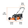 ‣ Podadora Motor Gasolina 4 Hp, 18' Corte... | Truper