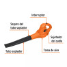 ‣ Sopladora Eléctrica 960W eficiente | Truper