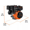 ‣ Motor a Gasolina 9 Hp Ofertas Guatemala | Truper