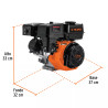 ‣ Motor a Gasolina 6.5 Hp | Truper