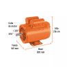 ‣ Motor Eléctrico 2 Hp Alta Velocidad | Truper