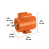 ‣ Motor Eléctrico 1 Hp Baja Velocidad | Truper
