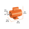 ‣ Motor Eléctrico 1/2 Hp, Baja Velocid... | Truper