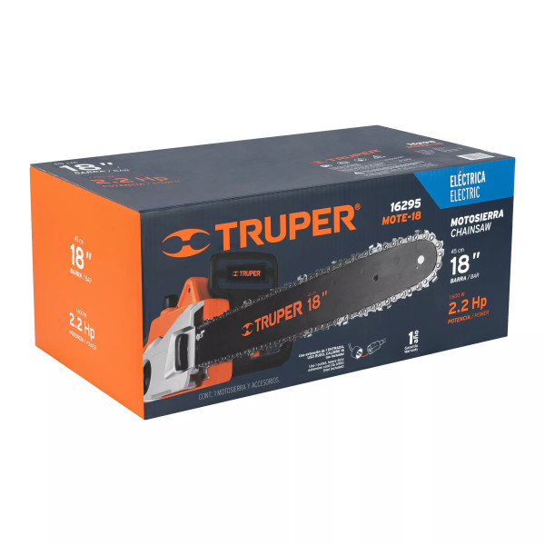 ‣ Motosierra Eléctrica 1600 W 18" | Truper