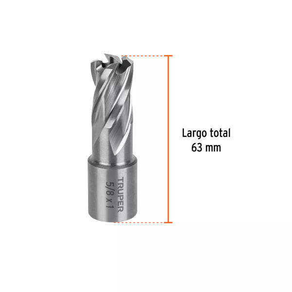 ‣ Cortador anular 5/8" x 1" Truper | Truper