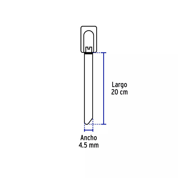 Bolsa Con 10 Cinchos De 20 Cm De Acero Inoxidable, 99 Lb | Cinchos, Abrazaderas y Similares Ferreterias Ferretodo