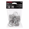 Bolsa c/10 abrazaderas sin fin reforzadas No. 8, 5/8 - 7/8" | Cinchos, Abrazaderas y Similares Ferreterias Ferretodo