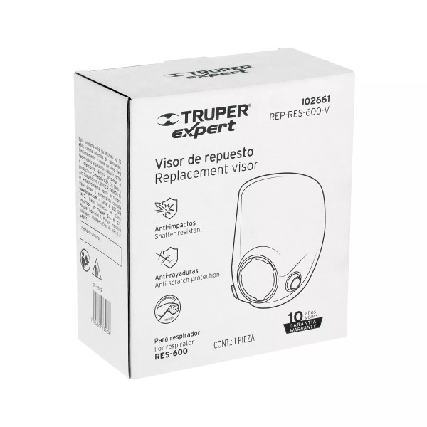 ‣ Visor de Repuesto Res-600 Respirador | Truper