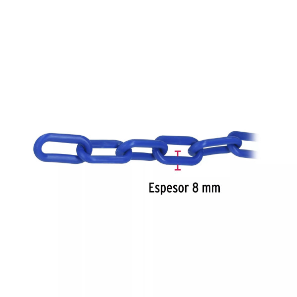 ‣ Metro de cadena 8 mm plástico azul... | Fiero