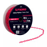 ‣ Metro de cadena 3 mm plástica roja, 50 m | Fiero