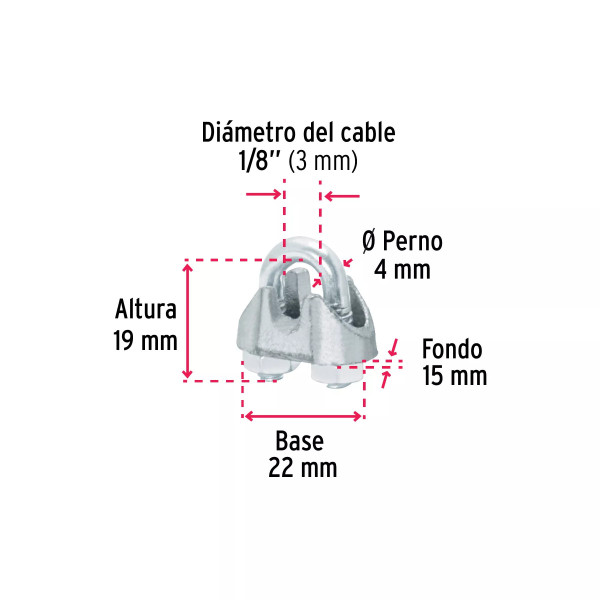 ‣ Blíster c/2 nudos para perros de hierro... | Fiero
