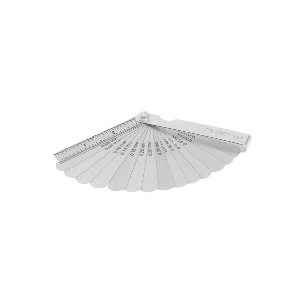 ‣ Calibrador de 15 hojas std/mm... | Truper