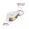 ‣ Garrucha metálica 3/4" para noria... | Fiero