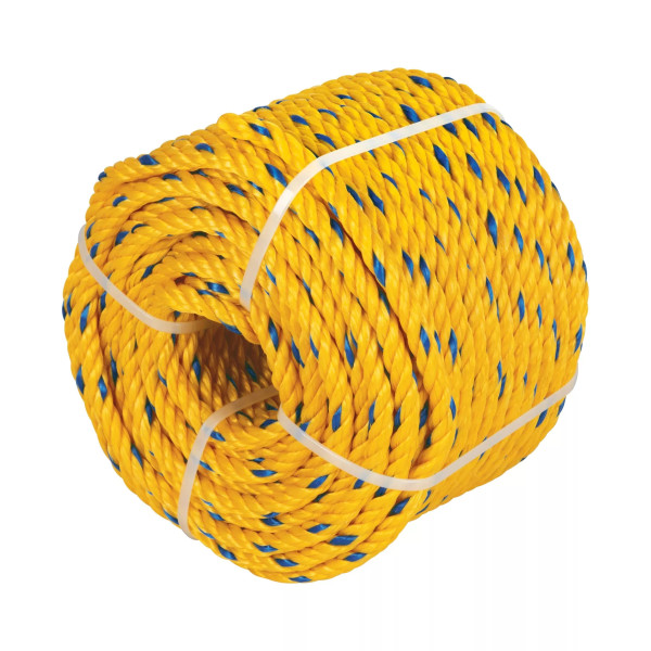 ‣ Cuerda Polipropileno Amarilla 8mm 1kg | Fiero