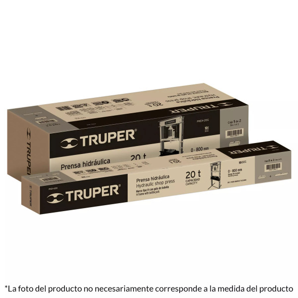 ‣ Prensa hidráulica "H" 30 ton... | Truper