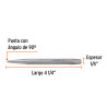 Punzón 1/4" para barrenar, largo 4-1/4", Truper | Limas, Punzones y Similares Ferreterias Ferretodo